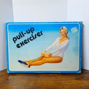 Vintage Pull-Up Exerciser w/Box  1980's Fitness Work Out Equipment